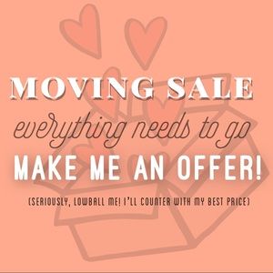 cleaning out my closet! send me your best offers!